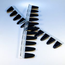 11 Finger Tabs Black